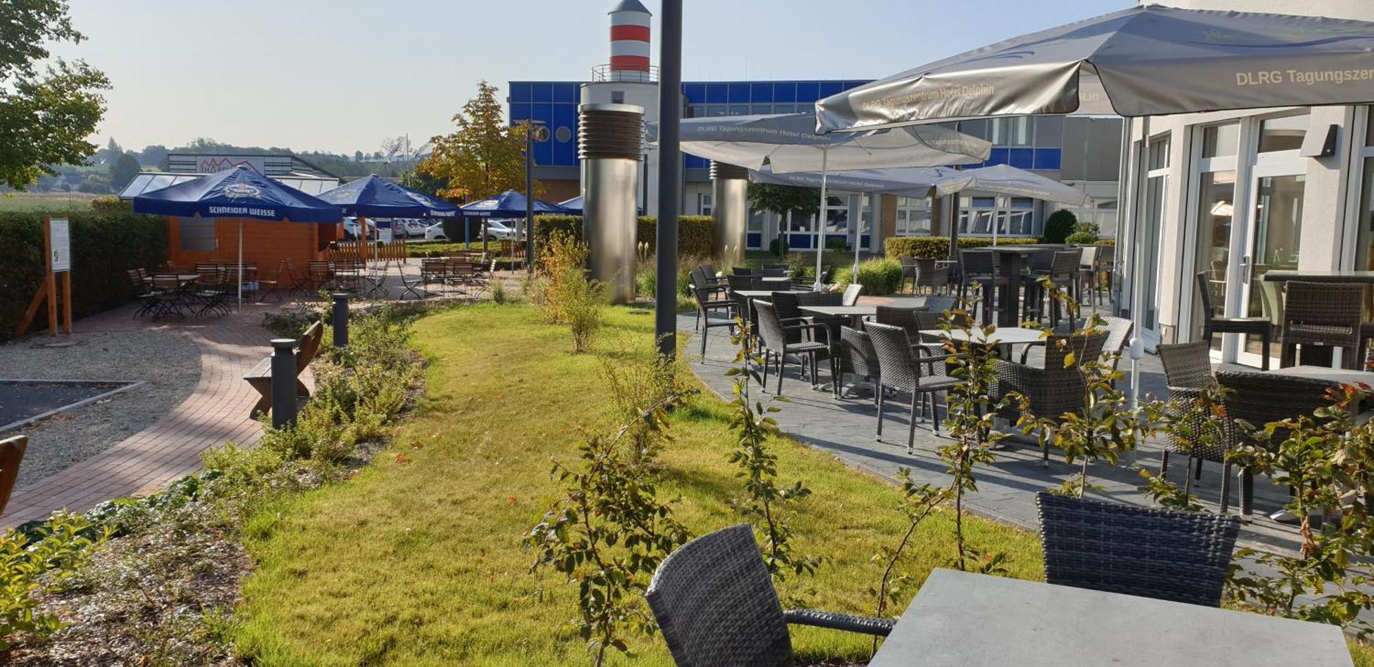Dlrg Tagungszentrum Hotel Delphin Bad Nenndorf Buitenkant foto